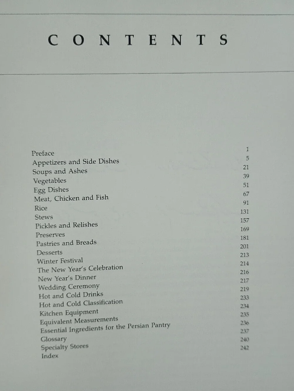 Food of life Persian cookbook